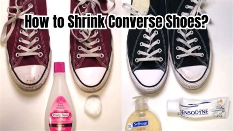 how to shrink converse shoes|can you shrink shoes.